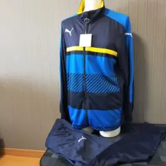 【タグ付き】PUMA プーマ ジャージ 上下セットアップ ネイビー