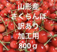 山形産 さくらんぼ 訳あり 加工用 800ｇのサムネイル