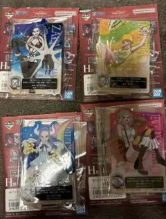 一番くじ　ワンピース　メモリーオブヒロインズ　H賞 アクスタ　4種