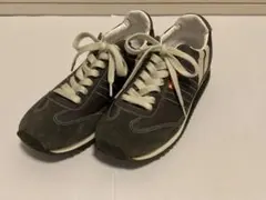 PATRICK グレー スエード スニーカー 38