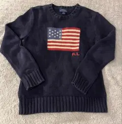 ラルフローレン セーター ニット 14-16 Ｌ　160 170 Sサイズ