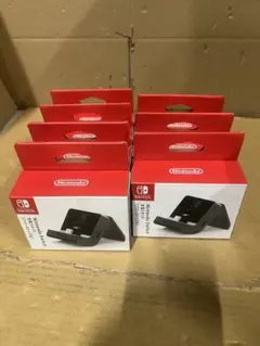 Nintendo Switch充電スタンド(フリーストップ式) 7点セット