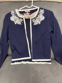 【新品タグ付⭐︎】TOCCA ネイビー カーディガン&ノースリーブトップス