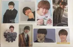 なにわ男子大橋和也のフォトカードとシールセット