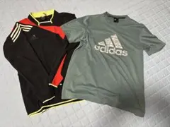adidas Tシャツ　スポーツヤッケ　Lサイズ