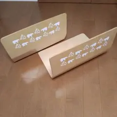 목재 침대 가드 2 개