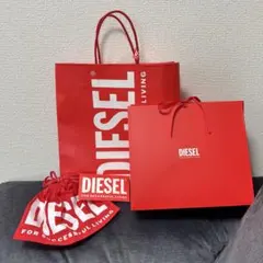 dieselショッパー&ギフトbox&巾着&封筒 ディーゼル