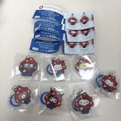 『新品』サンリオEXPO2025ミャクミャクなりきりアクリルチャームコンプリート