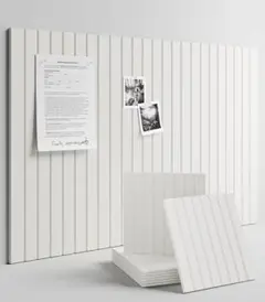 ホワイトストライプパネル 6枚セット