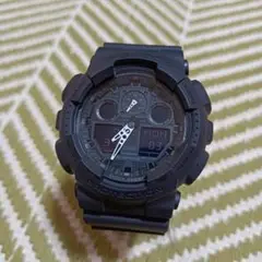 CASIO G-SHOCK GA-100 マットブラック　美品