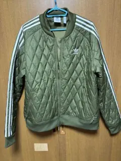 adidas キルティング ジャケット ジャージ