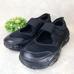 極美品✨ZARA 厚底 ベルクロ スニーカーサンダル 黒 27cm スポーツのサムネイル