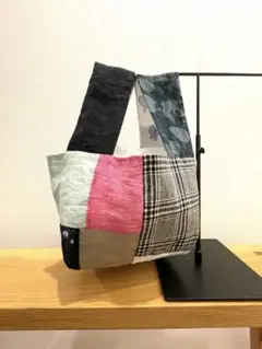群言堂さんの布組で作ったパッチワークバッグ