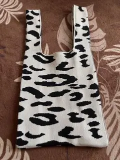 ヒョウ柄トートバッグ