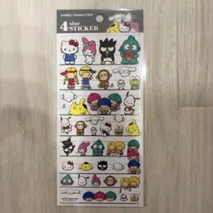【新品】4サイズステッカー サンリオキャラクターズ