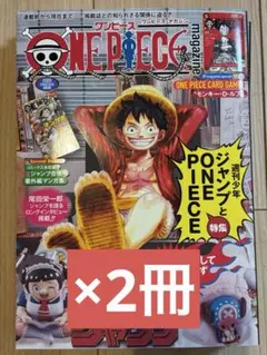 ONE PIECE magazine20号 ワンピースマガジン カードなし×2冊