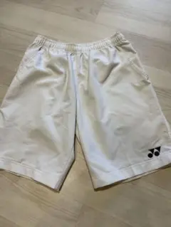 YONEX バドミントン ハーフパンツ ホワイトのサムネイル