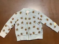 6° vocale セスタヴォカーレ　ハット柄 トレーナー　ジップアップ　100のサムネイル