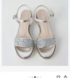 ダイアナ　グリッターサンダル