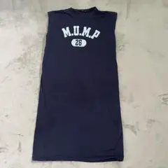 【SHISKY】 ノースリーブ ロングワンピース (150) ネイビー