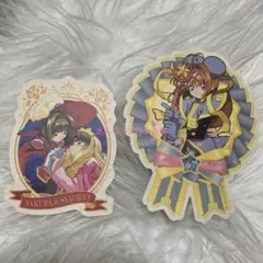カードキャプターさくら　トラベルステッカーコレクション　木之本桜　李小狼