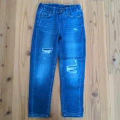 ユニクロ ダメージデニム 110cm