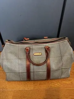 Polo Ralph Lauren ボストンバッグ 千鳥格子 ジャンク品 - メルカリ