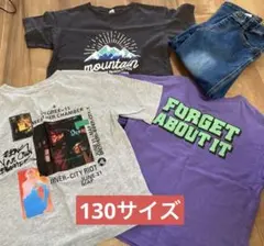 130 Tシャツ デニム　セット　デビロック　ブランシェス　shein