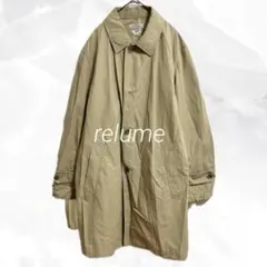 a1226 relume コットンリネンステンカラーコート高品質　軽量アウターのサムネイル
