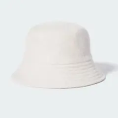 バケットハット アイボリー系 ウール100% ユニクロ　55-58cm