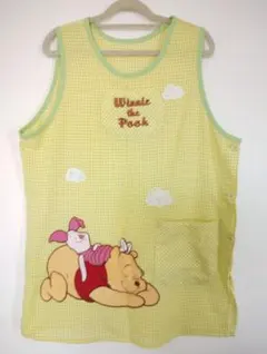 保育士　くまのプーさん エプロン