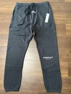 ESSENTIALS スウェットパンツ 黒 Lサイズ 新品未使用　タグ付き