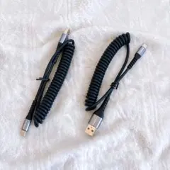 USB Cケーブル1.5Mまで 伸びる最大3A急速充電