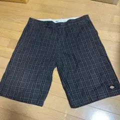 Dickies チェック柄ショートパンツ