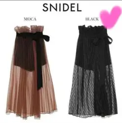 SNIDEL　ロングフレアスカート　インナーパンツのサムネイル