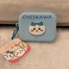 ちいかわ　ミニシリコンポーチ　ハチワレ