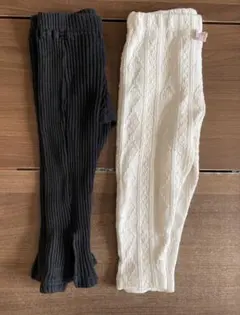 ベビー　レギンスパンツ　2点セット