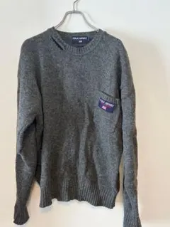 POLO SPORT ラルフローレン ポニー刺繍 ウールニット セーター L