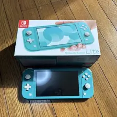Nintendo Switch Lite ターコイズ 本体 モンハンライズ付き
