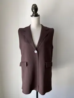 トラッツォドンナ　ブラウンミラノリブジレ