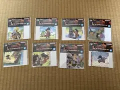 ドラゴンボール　フレークプリズムステッカー　8種類コンプ
