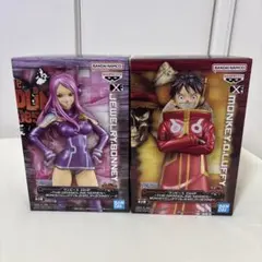 ONE PIECE ジュエリー・ボニー & モンキー・D・ルフィ 2体セット