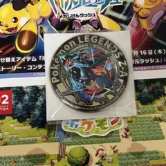 ポケモン　レジェンズＺＡ　イオン特典　金バッジ　24金メッキ仕立て