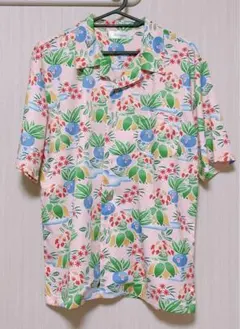 アロハシャツ ポケモンコンシェルジュ L +チャーム+ポケモンfit