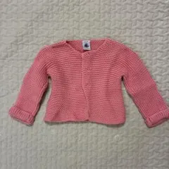プチバトー ベビー用カーディガン
