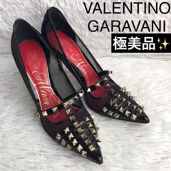 パンプス 23 ブランド ヴァレンティノガラバーニ メッシュ スタッズ ヒールのサムネイル
