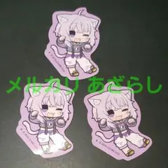 猫又おかゆ おかゆん ホロライブシティ24 ダイカット ステッカー シール