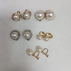 パールイヤリング セット