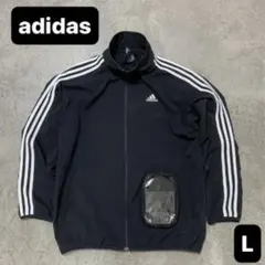 adidas 黒 L クロスジャケット AWV002-GN0819 メンズ 中古のサムネイル
