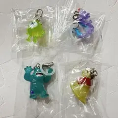 モンスターズインク めじるしアクセサリー セミコンプセット　4個セット